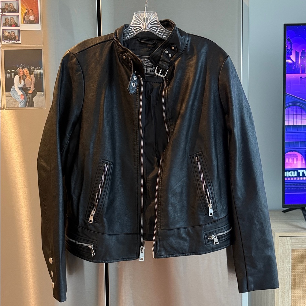 Levi's Black Leather Jacket